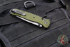 Benchmade Bailout Green Aluminum Body Gray Tanto Plain Edge 537GY-1