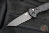 Benchmade Claymore OTS Auto Knife- Tanto Edge- Black Body- Grey Plain Edge Blade 9071BK