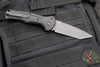 Benchmade Claymore OTS Auto Knife- Tanto Edge- Black Body- Grey Plain Edge Blade 9071BK