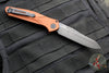 Benchmade Osbourne- AUTO OTS- Reverse Tanto- Burnt Copper Aluminum Handle- Black Stonewashed Plain Edge Blade 9400BK-03