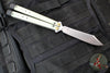 Benchmade Necron Butterfly Balisong- Jade G-10 Handles- Stonewash Scimitar Edge 99