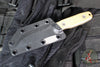 Blackside Customs Americana- Covert- Reverse Tanto Edge- Beskar Blade Finish- Brass Scales BSC-AMCO-BESKAR-BRASS