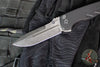 Blackside Customs Terzuola Collaboration- ATCF-E- Prototype- Button Lock Flipper Knife- Black Textured G-10 Handle- Magnacut Acid Washed Blade BSC-TZ-PROTO