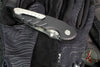 Blackside Customs Bad Idea- OTS Auto Knife- Black Textured Handle- Magnacut Foil Camo Finished Blade BSC-BA-BLKA-FOIL