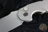 Blackside Customs Bad Idea- OTS Auto Knife- Titanium Handle- Magnacut Matte Stonewash Blade- Copper Backspacer BSC-BA-TI-SW-CU
