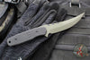 Blackside Customs Cat 5 Fixed Blade- Persian- OD Green Blade Finish- Black G-10 Scales BSC-PER-OD-BLKG10