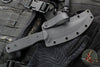 Blackside Customs Cat 5 Fixed Blade- Persian- Black Blade Finish- Black G-10 Scales BSC-PER-BLK-BLKG10