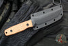 Blackside Customs Kimura Fixed Blade - Beskar Blade Finish- Copper Scales BSC-K1-BESKAR-CU