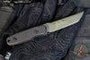 Blackside Customs Kimura- Covert- Half Tone Green Camo Blade Finish- Black G-10 Scales- Black HW BSC-K1CO-HALFGRN-BLKG10