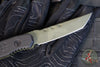 Blackside Customs Kimura- Covert- Half Tone Green Camo Blade Finish- Black G-10 Scales- Black HW BSC-K1CO-HALFGRN-BLKG10