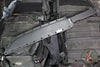 Blackside Customs Kyoto Drifter Fixed Blade Wharncliffe Wakizashi- Black Blade Finish- Black G-10 Scales- Black HW BSC-KD-BLK-BLKG10