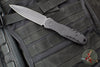 Blackside Customs Phase 7 SDM- Double Edge Dagger - Black Contoured Handle Scales- Black Finished Blade BSC-P7SDM-BLKAL-BLK