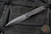 Blackside Customs Phase 7 SDM- Double Edge Dagger - Black Contoured Handle Scales- Black Finished Blade BSC-P7SDM-BLKAL-BLK