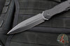 Blackside Customs Phase 7 SDM- Double Edge Dagger - Black Contoured Handle Scales- Black Finished Blade BSC-P7SDM-BLKAL-BLK