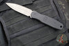 Blackside Customs Phase 7 SDM- Double Edge Dagger - Black G-10 Handle Scales- Wasteland Finished Blade BSC-P7SDM-BLK-WASTE