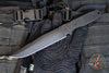 Blackside Customs Rogue 1 Fixed Blade- Black Magnacut Blade- Sawback- Black G-10 Scales BSC-ROG1-BLKSAW-BLKG10