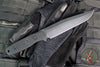 Blackside Customs Rogue 1 Fixed Blade- Black Magnacut Blade- Black G-10 Scales BSC-ROG1-BLK-BLKG10