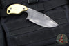 Blackside Customs/Strider Knives SLCC Fixed Blade- Drop Point- Beskar Edition- Brass Scales