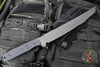 Blackside Customs Tokyo Drifter Fixed Blade Wakizashi- Black Blade Finish- Black Aluminum Scales- Black HW BSC-TD-BLK-BLKA