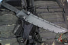 Blackside Customs Tokyo Drifter Fixed Blade Wakizashi- Blue Splatter On Black Blade- Black G-10 Scales- Black HW BSC-TD-BLKBLUES-BLKG10