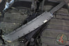 Blackside Customs Tokyo Drifter Fixed Blade Wakizashi- Blue Splatter On Black Blade- Black G-10 Scales- Black HW BSC-TD-BLKBLUES-BLKG10