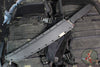 Blackside Customs Tokyo Drifter Fixed Blade Wakizashi- Red Splatter On Black Blade- Black G-10 Scales- Black HW BSC-TD-BLKREDS-BLKG10