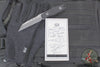 Blackside Customs Americana- Covert- Reverse Tanto Edge- Two Tone Gray Matter Blade Finish- Black G-10 Scales BSC-AMCO-GMK-BLKG10
