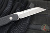 Blackside Customs Americana- Covert- Reverse Tanto Edge- Two Tone Gray Matter Blade Finish- Black G-10 Scales BSC-AMCO-GMK-BLKG10