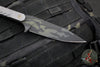 Blackside Customs Fedele X- Tanto Edge- Black Multicam Finish- Titanium Scales BSC-FX-TI-BLKMULTI