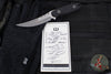 Blackside Customs Cat 5- Covert- Persian- Gray Matter Blade Finish- Black G-10 Scales BSC-PERCO-GM-BLKG10