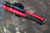Blackside Customs -Combat Bat- 24" Red/Black Finished Maple