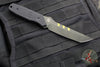 Blackside Customs Kimura Fixed Blade - Bounty Hunter Blade Finish- Black G-10 Scales BSC-K1-BOUNTY-BLKG10