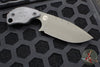 Blackside Customs/Strider Knives SLCC Fixed Blade- Drop Point Edge- Carbon Fiber Scale- OD Green Blade Finish