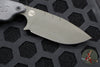 Blackside Customs/Strider Knives SLCC Fixed Blade- Drop Point Edge- Carbon Fiber Scale- OD Green Blade Finish