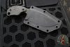 Blackside Customs/Strider Knives SLCC Fixed Blade- Drop Point Edge- Carbon Fiber Scale- OD Green Blade Finish
