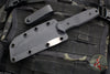 Blackside Customs Americana- Reverse Tanto Edge- Black Blade Finish- Black G-10 Scales BSC-AM-BLK-BLKG10