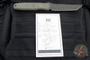 Blackside Customs Kimura Fixed Blade - OD Green Finish- OD Green G-10 Scales BSC-K1-OD-OD