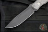 Blackside Customs Plan B Fixed Blade - Black Finish- Black Camo Carbon Scales BSC-PB-BLK-BLKCC