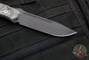 Blackside Customs Plan B Fixed Blade - Black Finish- Black Camo Carbon Scales BSC-PB-BLK-BLKCC