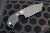 Blackside Customs/Strider Knives SLCC Fixed Blade- Tanto Edge- Black G-10 Scale- Black Blade Finish