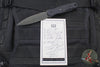 Blackside Customs Phase 7- Double Edge Dagger - Black Aluminum Scales- Tritium Inlay- OD Green PBS27 Steel Blade BSC-P7-BLKAL-TRIT-OD