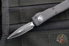 Microtech CALIFORNIA LEGAL OTF Knife- Double Edge- Tactical- Black Handle- Black Blade CA147-1 T 2019