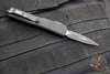 Microtech CALIFORNIA LEGAL OTF Knife- Double Edge- Tactical- Black Handle- Black Blade CA147-1 T 2019