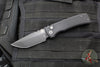 Chaves Protech Knives- Redencion 229- OTS Auto- Tanto Edge- Black Handle- Black DLC Blade