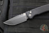 Chaves Protech Knives- Redencion 229- OTS Auto- Tanto Edge- Black Handle- Black DLC Blade