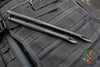 Crawford Knives- Black DLC Stainless Steel Defensive Straw with Sheath- Two Sizes