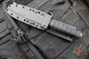 Defiant 7- M320 Fixed Blade Knife-  Black Handle- Stonewash Finished Blade