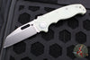 Demko Knives- AD20.5 Shark Lock Knife- Shark Foot- Natural G-10 Handle- Stonewash Finished S35VN Blade