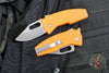 Demko Knives- Nano Shark- Shark Lock Knife- Shark Foot Or Clip Point- Various GRN Handles- Stonewash Finished AUS10A Blade