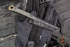 Half Face Blades- Cardiac Spike- Black Canvas Micarta Handle Scales- Burnt Bronze Cerakoted Spike